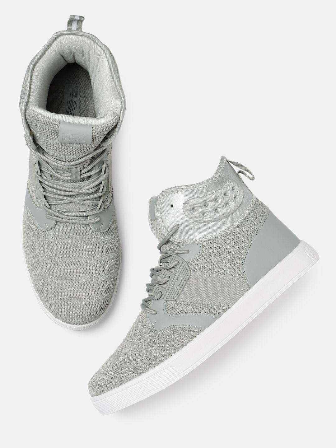 Flat Heel Gray Shoes